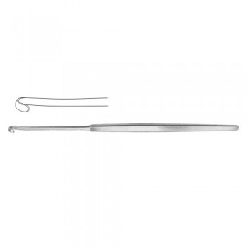 Small Dissecting Hook For Longitudinal Dissection of Vessels Stainless Steel, 23.5 cm
